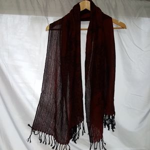 Stunning floral Pashmina wrap